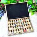 Natural High Quality Energy Crystal Gravel Chips Gift Box Carving Crafts for Decoration