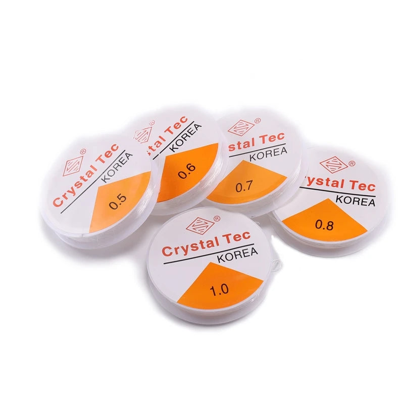 Best Price 0.7mm Stretch Crystal clear Elastic Beading String Cord for Jewelry Bracelets