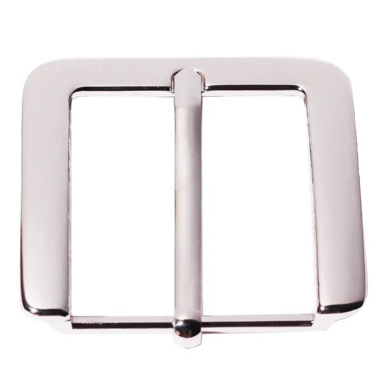 Custom Strap Pin Buckle Double Pin Roller Bar Metal Alloy Buckle from Manufacturer