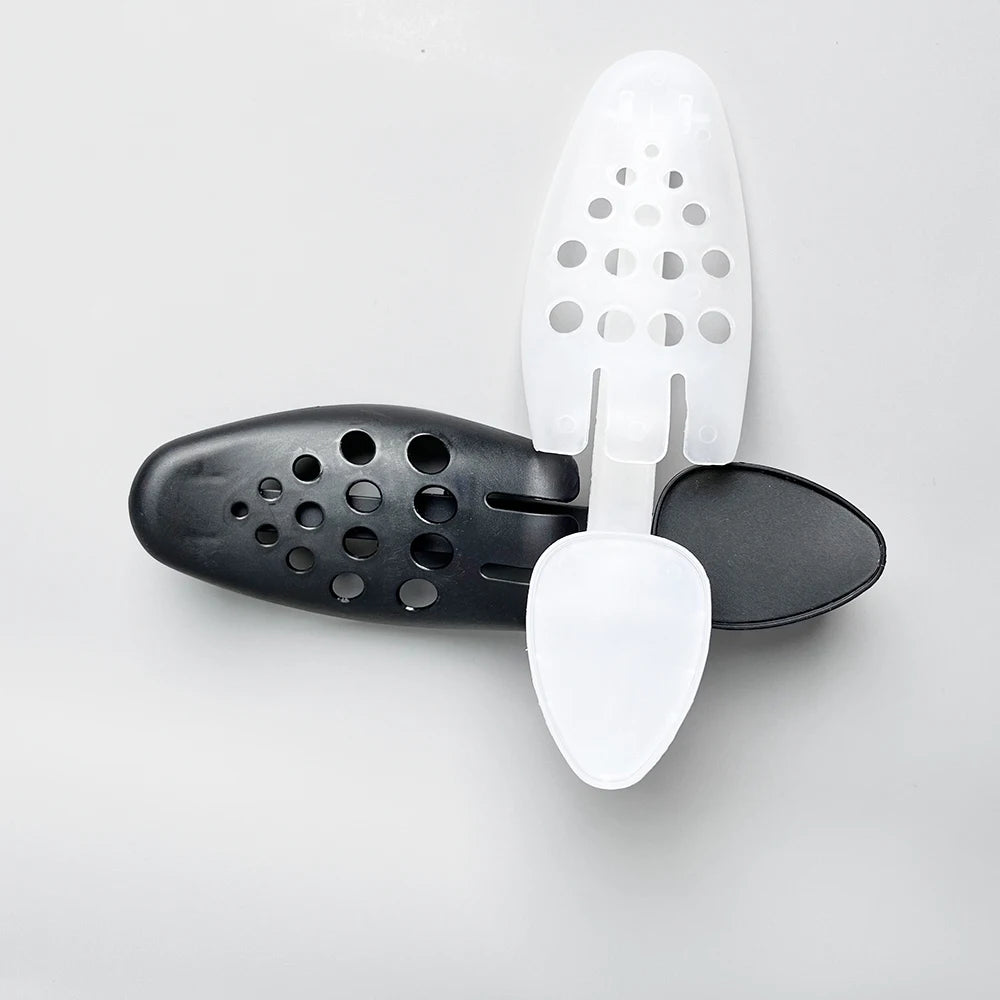 Wholesale Cheap Plastic Adjustable Foam Anti-Wrinkle Transparent Shoe Support Expander Trees for Men Women and Kids Shoes
