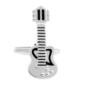 Newest Fashion French Men's Shirt Guitar Cufflinks Metal Alloy Mens Cuff Links