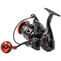 CHILENT Fishing Reel S2800-7800 6BBS 12KG Max Drag 5.1:1 Metal Spool Handle Grip Spinning Reel Long Shot Fishing Accessory Pesca