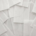 Wholesale Blank Unfolded White Translucent 130x180mm Vellum Wrap Jacket for Invitation Styles