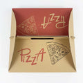 Customizable Size Custom Logo Printed Corrugated Food Packaging Pizza Boxes