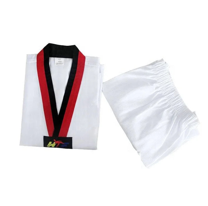 WTF & ITF Kids Taekwondo Gi Uniform for Judo Kung Fu Jiu-Jitsu Grappling Kendo Aikido Martial Arts Styles
