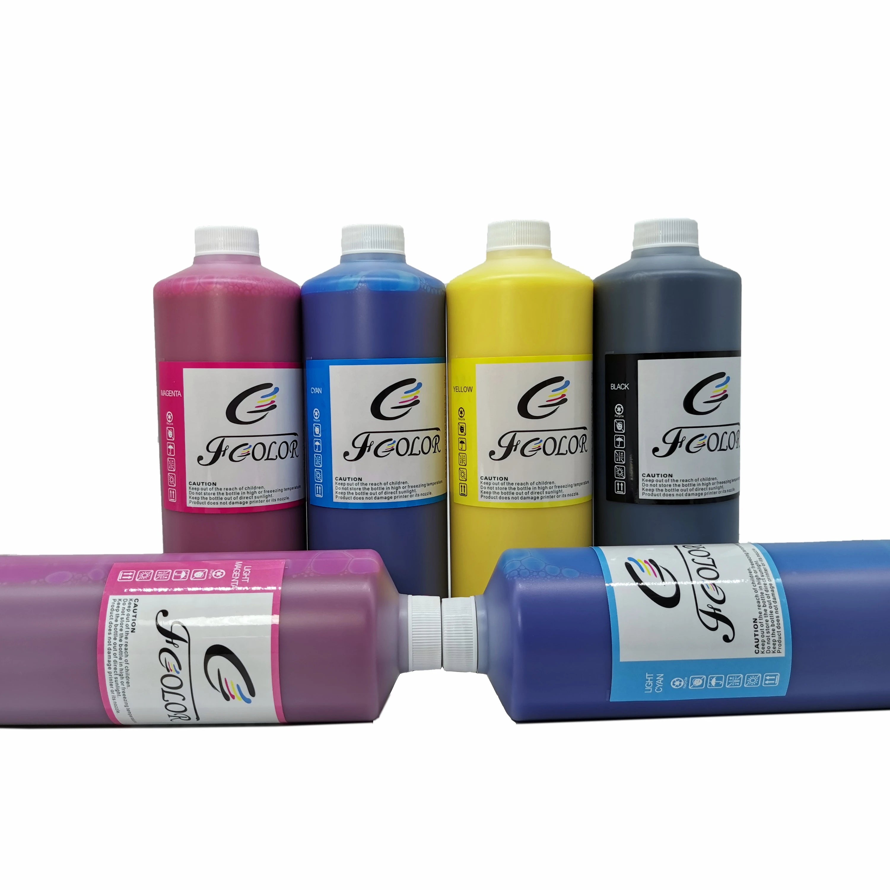 For FCOLOR Premium Quality Digital Printing Inks Pigment for Ink for L1800 L8050 XP600 I3200 for DTF Printers