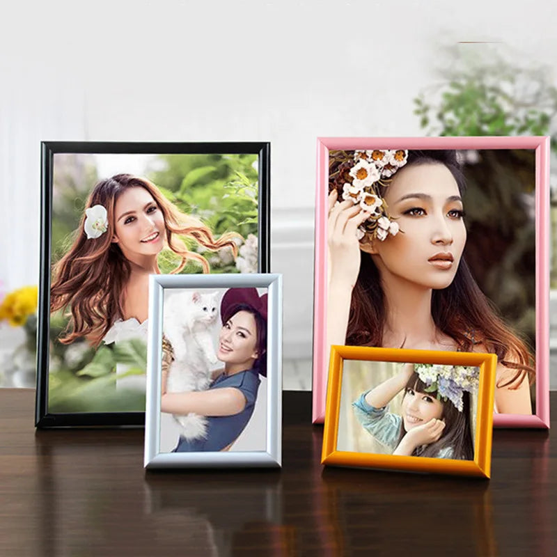 Wholesale Plastic Material PVC Picture Photo Frame Digital Photo Frame Home Wedding Decoration Painting Frames