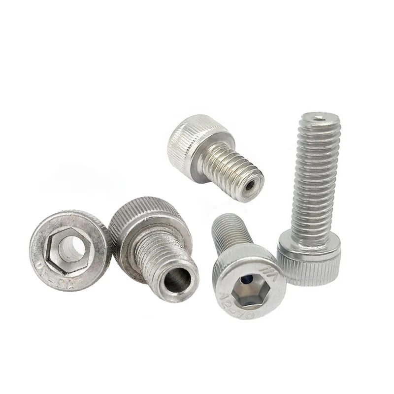 Stainless Steel M3 M6 M8 Allen Hollow Screws Hexagonal Socket Screw Allen Hole Bolt
