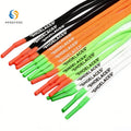 Wholesale Custom Printed Shoelaces with Silicone Tips Bulk Oval Polyester Laces for Sneakers