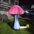 Custom Lighted Inflatable Glowing Mushroom Alice Beautiful Mushroom in Wonderland for Park Decoration