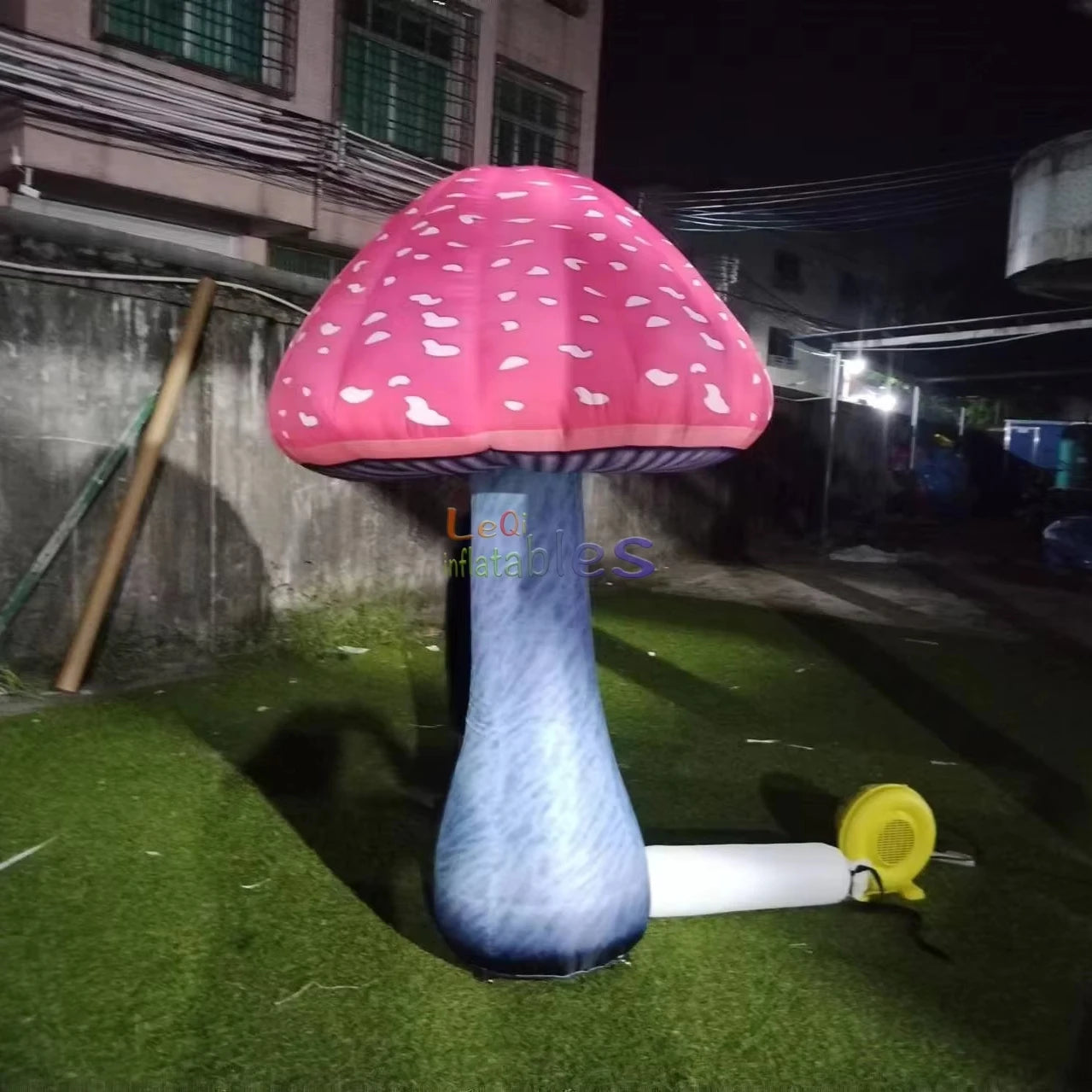 Custom Lighted Inflatable Glowing Mushroom Alice Beautiful Mushroom in Wonderland for Park Decoration