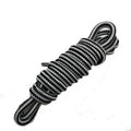 Durable Polyester Solid Color Transparent Plastic Tips Round Multi-Length Outdoor Hiking and Football Shoelaces-Pair Wholesale