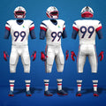 Latest Game American Football Jerseys Sublimation Blank American Football Uniform Sets Youth American Football Wear
