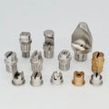 Stainless Steel High Pressure Spray Nozzle Tip 1/8\" 1/4\" 3/8\" Sizes New Flat Fan Pattern Teejet Nozzles Made Brass PP