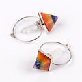 Diy High Quality NATURAL Crystal ORGONE Pyramid SEVEN CHAKRA Spirit HEALING Pyramid Pendulum for Home Decoration and Gift