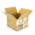 Cheap Price Paper Packaging Factory Cardboard Brown Kraft Paper Box RSC Plant Transport Moving Cartons with White Ink