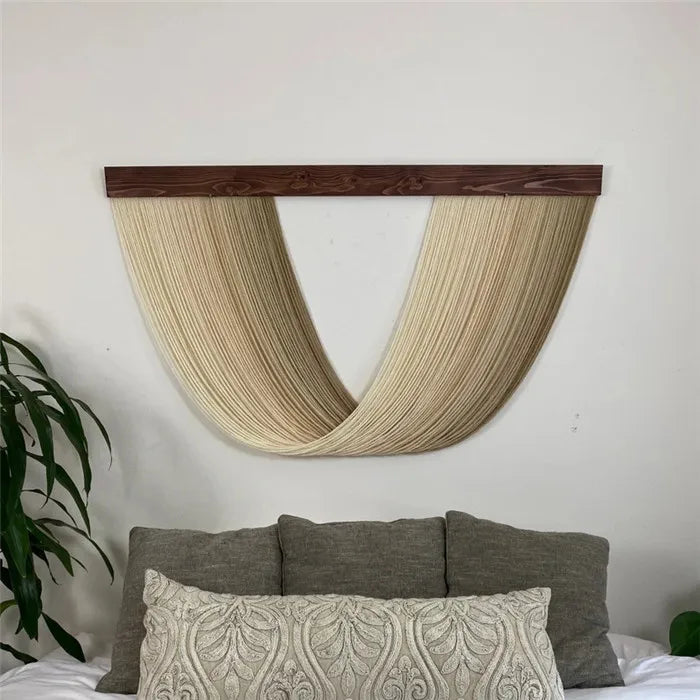 2022 New Customized Large Extra Full Dip Dye Wall Hanging Boho Western Decor Fiber Art Tapestry W1303