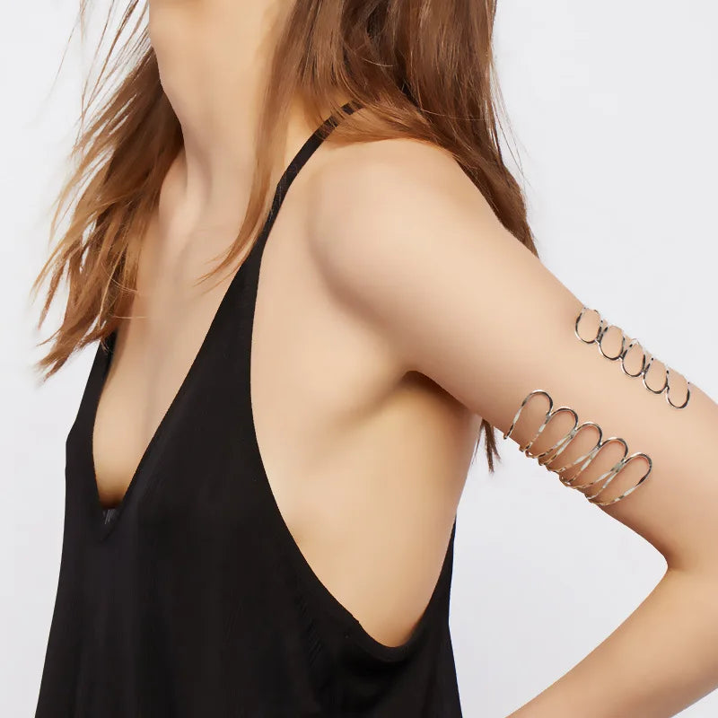 Wholesale Fashion Metal Punk Armlet Designs Bangles