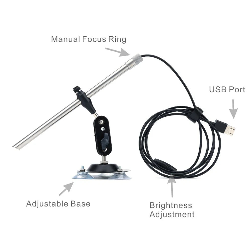 30 Degree USB 1080P HD Endoscope Camera Laparoscopic Optics With Manual Focus for Laparoscopy Simulator Trainer Box Training MegaBDM