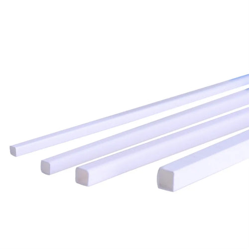 0.5mm-10mm ABS Square Rod DIY Manual Construction Sand Table Model of ABS Model Transformation of Solid Rods Diorama
