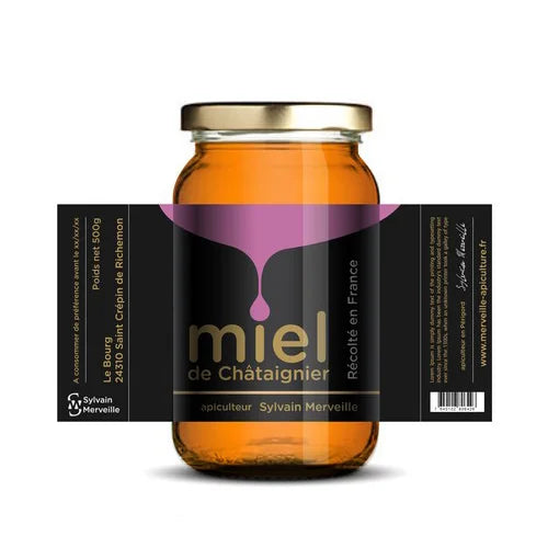 Custom Logo Waterproof Bottle Self Adhesive Label Sticker Jam Food Jar Packaging Label