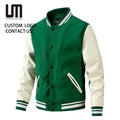 Clearance Sales Men's Autumn Baseball Jacket - Retro Streetwear Slim Fit (Casual Fashion Outerwear with Vintage Design)