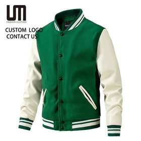 Clearance Sales Men's Autumn Baseball Jacket - Retro Streetwear Slim Fit (Casual Fashion Outerwear with Vintage Design)