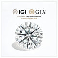 Redleaf Diamond Hot Sell 0.5CT 1CT IGI GIA Report DEF VVS LabGrown Diamond Lab Created HPHT CVD Lab Grown Diamond
