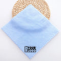 High Density Coral Velvet Microfiber Square Towel 30x30 Children's Face Quick-Dry Eco-Friendly Bathroom Water Absorption Logo