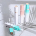 CY327 Low MOQ 2pcs 4.5ML Gradient Lip Gloss Tube Cosmetic Lipstick Packaging Bottles Pink White Green Gradient Lipgloss Tubes