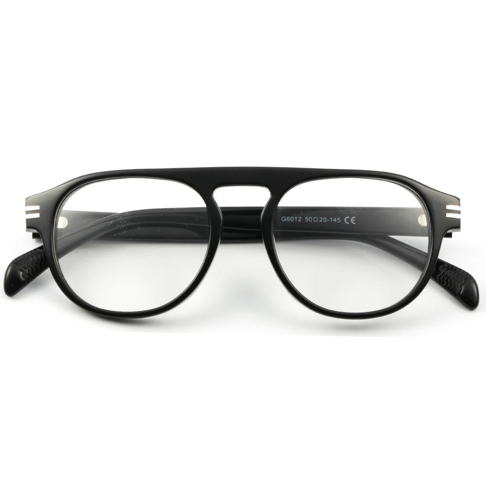 G6012 China Wholesale Men Women Eyewear Fashionable Classical Handmade Acetate Optical Eyewear Computer Glasses Fashion Spectacl