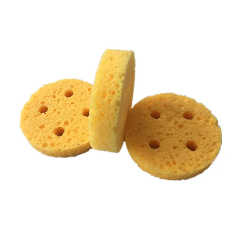 High Temperature Enduring Condense Electric Welding Skin Color Soldering Tip Iron Cleaning Reusable Biodegradable Sponge