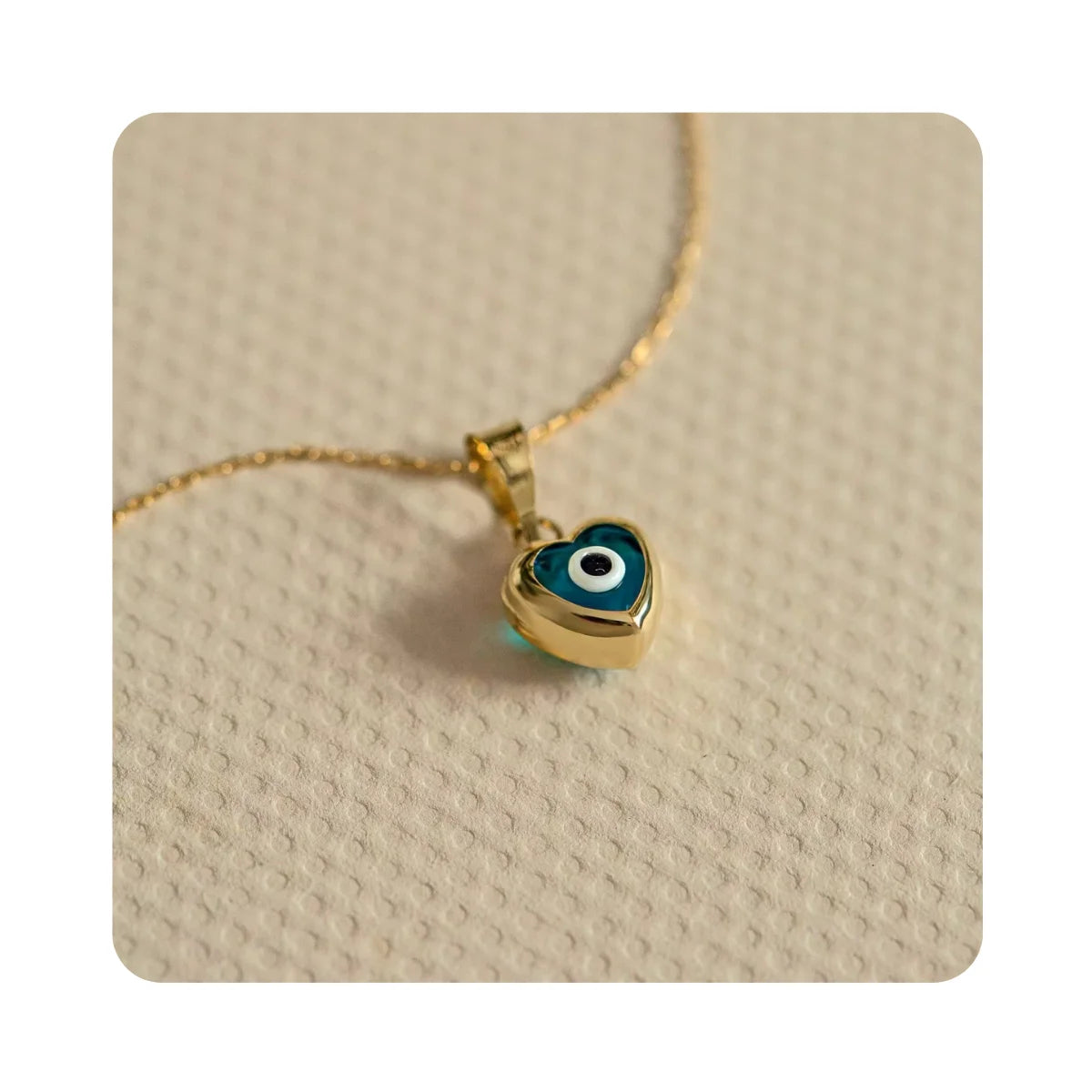 Stainless Steel Protection 18K Gold Evil Eye Necklace Zircon Love Blue Eye Pendant Choker Nazar Necklace Ojo Turco Necklace