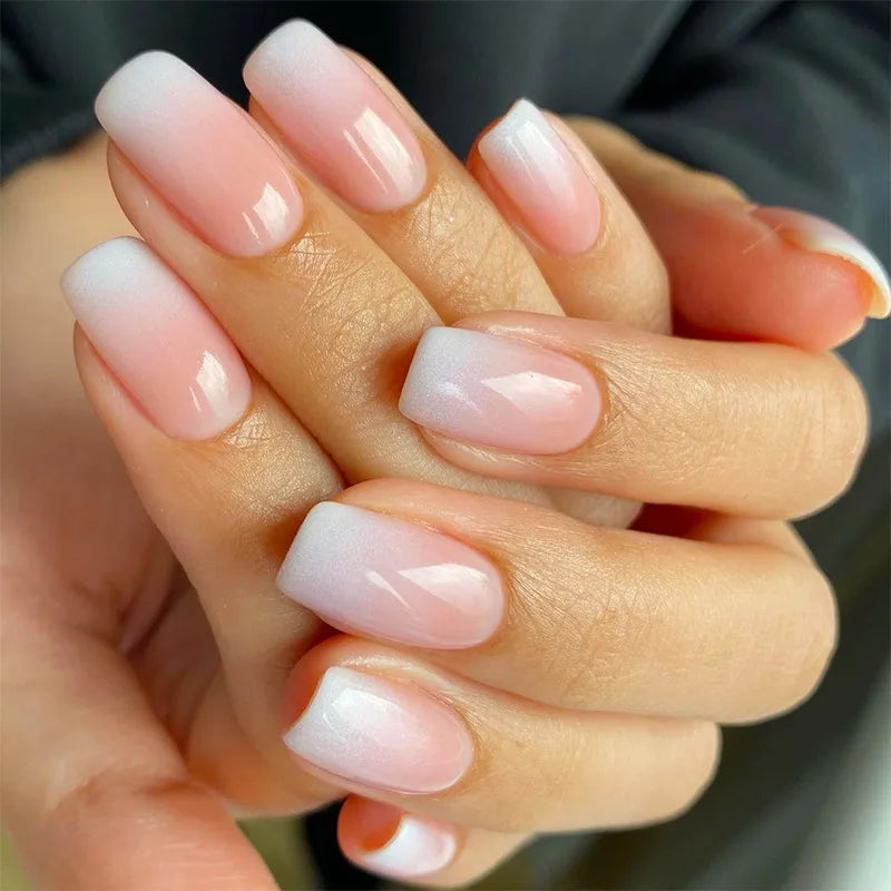 Factory Supply Hot Selling Solid Full Color Wholesale-false-nails False Nails Short Fake Nail