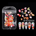 Wholesale Cute Candy Resin Nail Charms Multi Shapes Sugar Sweet Candy for DIY Nail Art Decoration