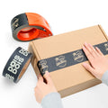 Eco Friendly Custom Logo Printed Self Adhesive Kraft Paper Tape  Water Activated Kraft Paper Tape Reinforce Kraft Paper Tape