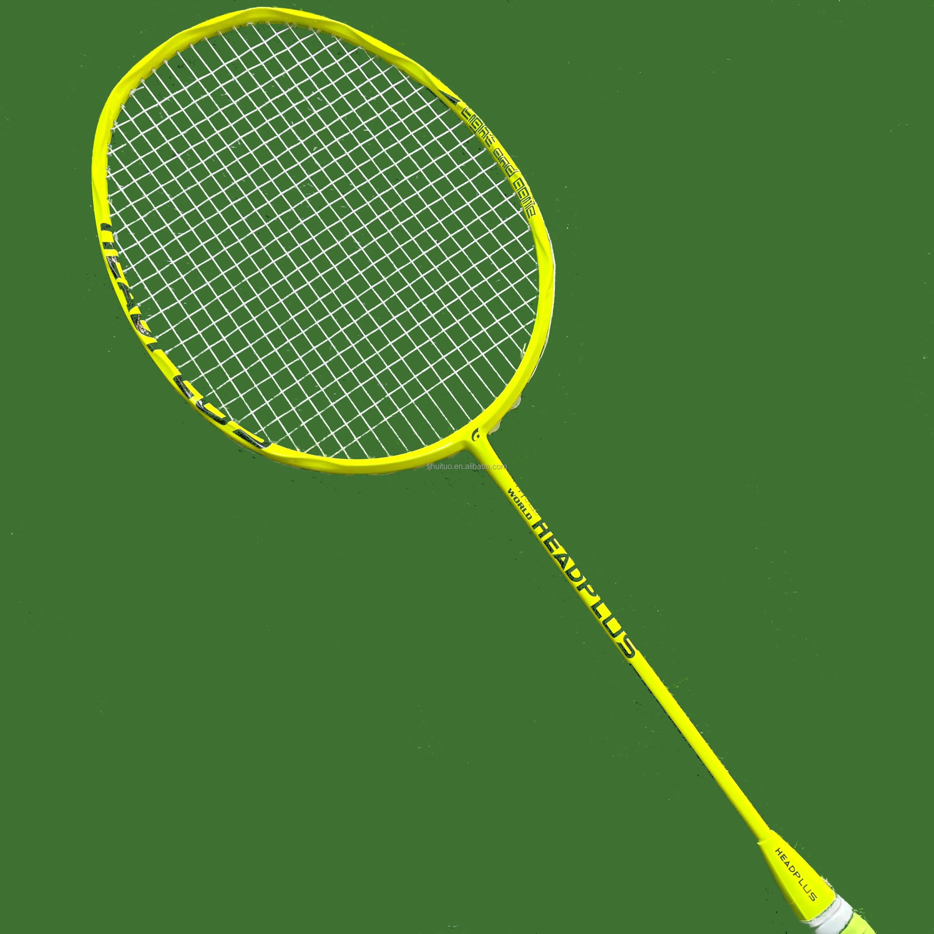Top Trader's Choice Badminton Rackets with PU Grip Material Factory Direct From Manufacturer Ready Goods Supplied