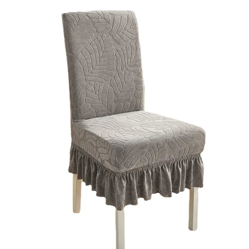 Table Chair Cover Cushion Chair Back Cover One Universal Universal Thick Elastic Stool Set for Home Use