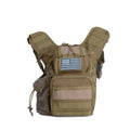 LUPU National Camouflage Tactical Oxford Sling Bag Waterproof Outdoor Sports Shoulder Messenger Bag Polyester Lining