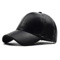 Popular Seasons Outdoor Leather PU Blank Customizable logo Baseball Cap