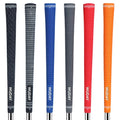 Hot Sale Midsize Golf Grip Customized Grey Logo Rubber & Breathable Cabretta Leather for Sports