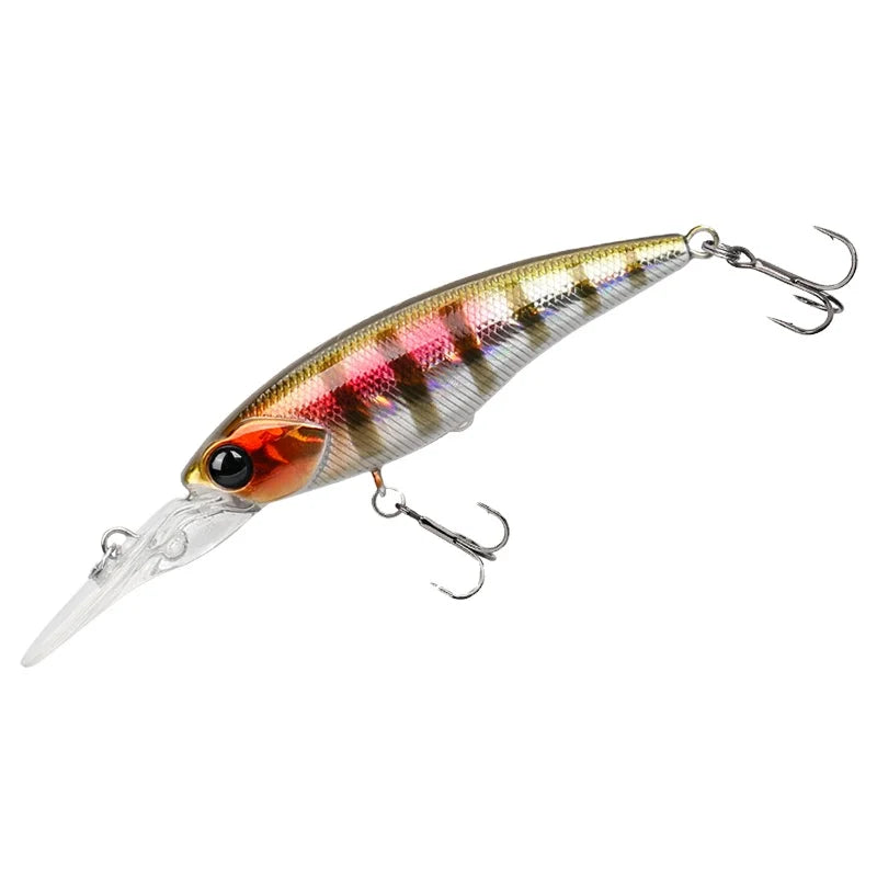 TSURINOYA Max 3.7m 60SP 5.7g Suspending Minnow Fishing Lure Explorers SHAD Long Casting Hard Bait for Pike Perch Chub Jerkbait