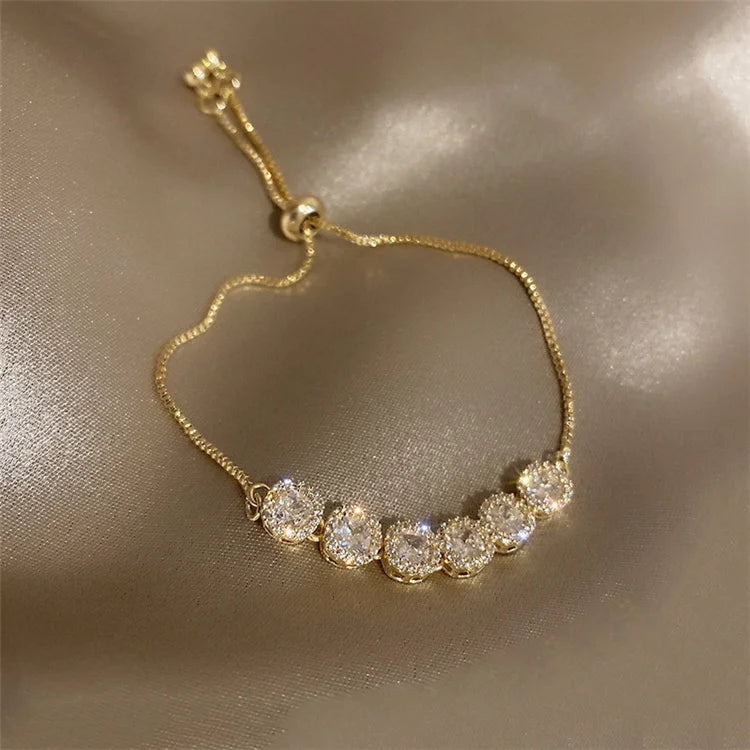 Fashion Gold Plated Bracelet Gold Pendant Jewelry Bracelets Accessories for Women