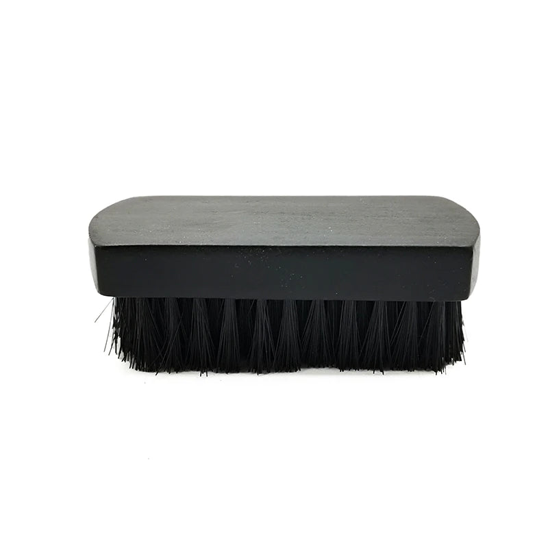 10cm black lotus solid wood PP silk square shoe brush Dust brush floor brush