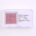 VOAINO 1.9 mm 2.63 Carat 64 Pcs Natural Papalacha Small Size Stones Jewelry Miniature Accessory Embellishments for Necklace