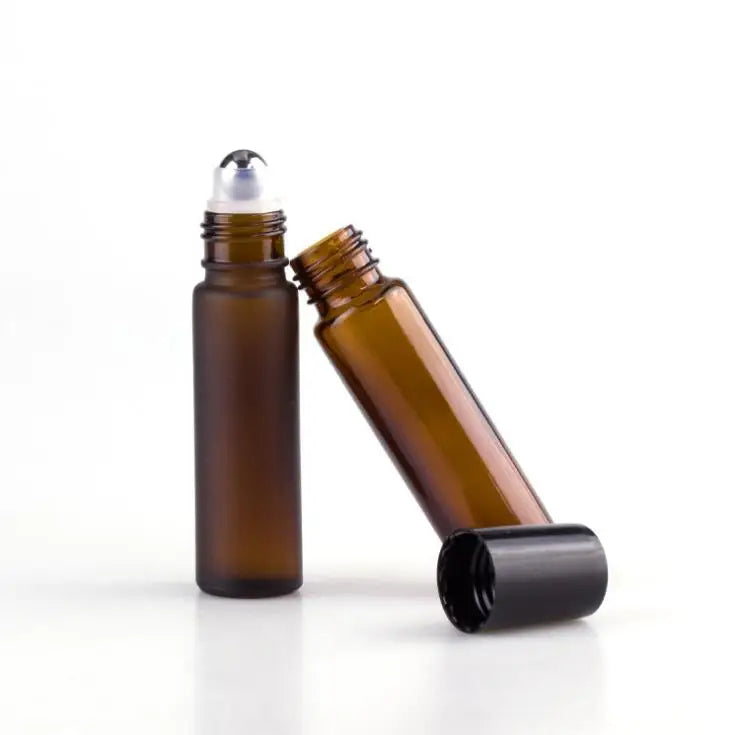 10ml Amber/blue/clear Glass Essential Oil Roll on Bottles Perfume Bottles
