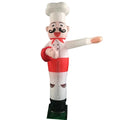 Advertising Inflatable Wave Man Sky Dancer With Blower Custom Design Logo Inflatable Air Dancer