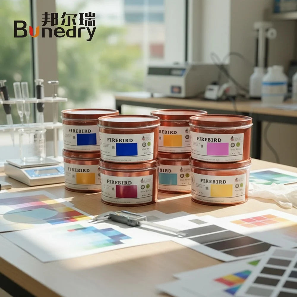 Offset Printing Ink Based on International Color Standard Chart Color High-precision Fluorescent Offset Ink All Color