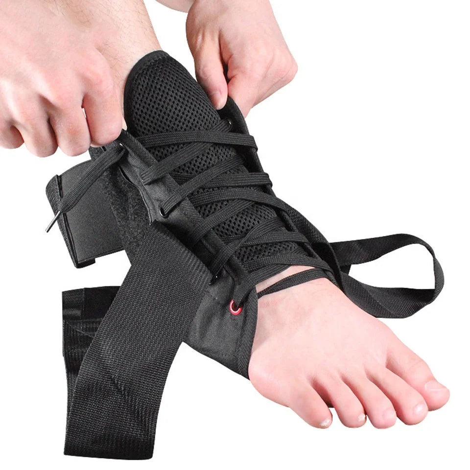 Neoprene Lace up Ankle Brace Laced Ankle Support Guard for Sprain