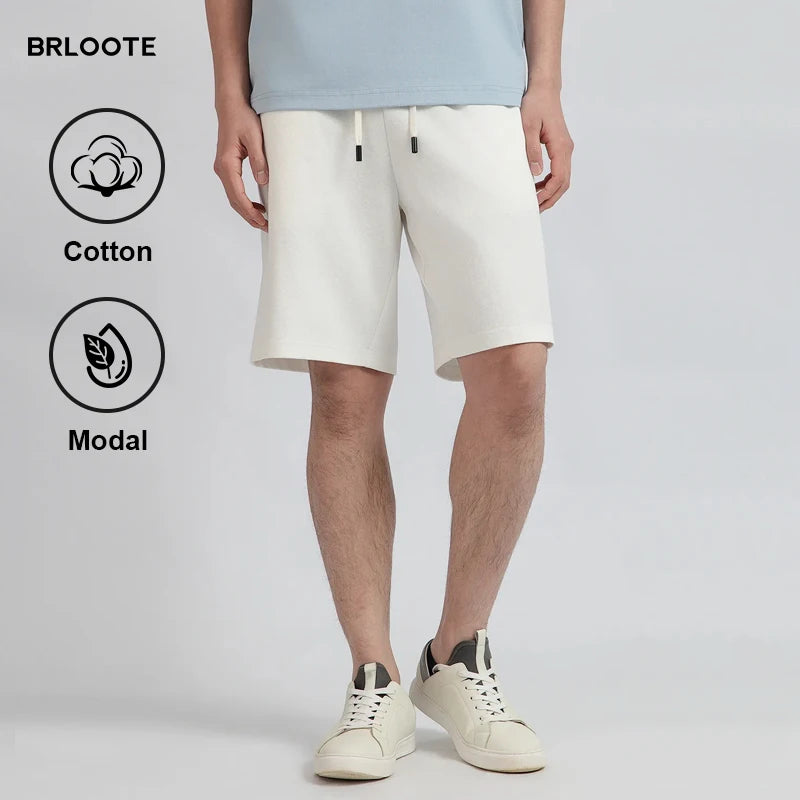 Custom Men's Pants High Quality Mid Waist Solid Men's Shorts with Breathable Casual Design Versatile Lazy Style Men Shorts